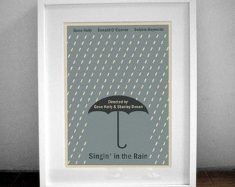 Singin' in the Rain 16x12 Movie Poster