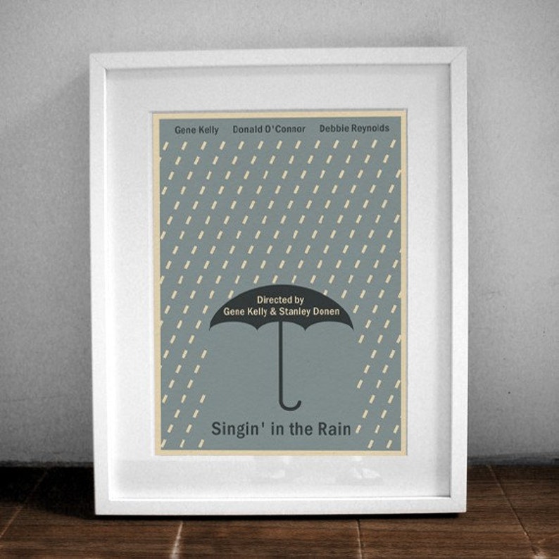 Singin' in the Rain 16x12 Movie Poster image 1