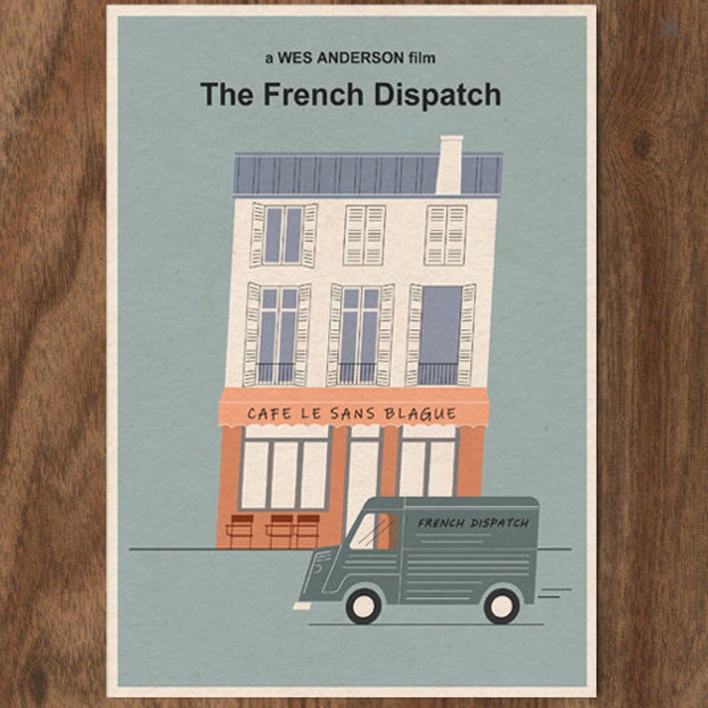 THE FRENCH DISPATCH Movie Poster 16x12 image 1