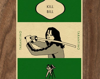 Kill Bill Penguin Book Cover-inspired Print