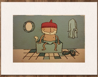 THE LIFE AQUATIC with Steve Zissou Limited Edition Print