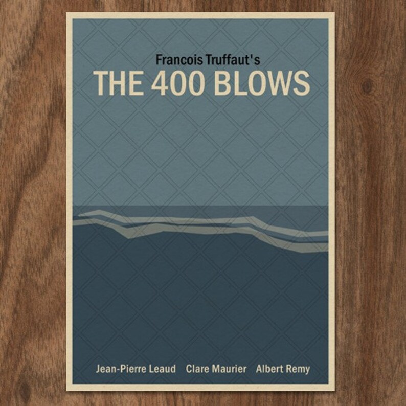 The 400 Blows Limited Edition Movie Print Etsy