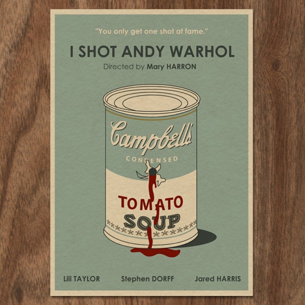 Ich habe Andy Warhol 16x12 Filmplakat gedreht