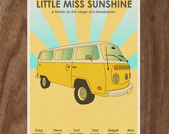 Little Miss Sunshine Limited Edition Movie Print