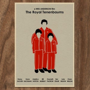 Wes Anderson set of 3 limited edition prints image 2