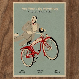 22x16 Movie Poster - Pee-Wee&#39;s Big Adventure