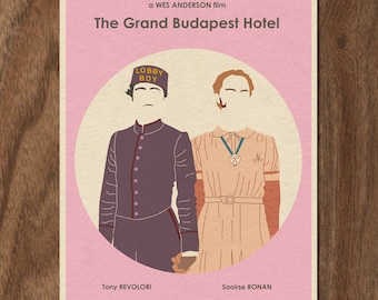 The Grand Budapest Hotel Wes Anderson Limited Edition print
