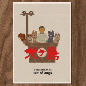 ISLE of DOGS Wes Anderson Print - Limited Edition