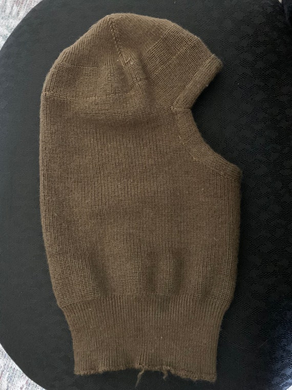 Korean War Canadian Army 1951 Winter Balaclava Hat