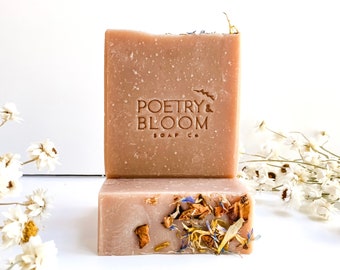Passion Moon | Natural Handcrafted Soap Bar | Cold Process Soap | Palm Oil Free | Eco-Conscious