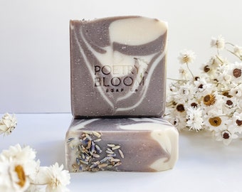 Calm Lavender| Natural Handcrafted Soap Bar | Cold Process Soap | Palm Oil Free | Eco-Conscious