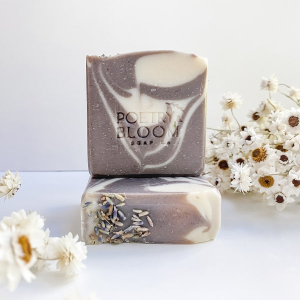 Calm Lavender| Natural Handcrafted Soap Bar | Cold Process Soap | Palm Oil Free | Eco-Conscious