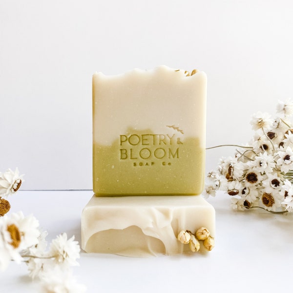 Jasmine Blossom | Natural Handcrafted Soap Bar | Cold Process Soap | Palm Oil Free | Eco-Conscious