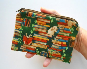 Small Animal Coin Purse Plush Wallet Set of 2