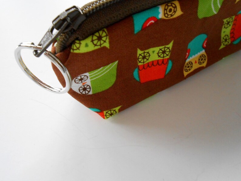keyring zipper pouch