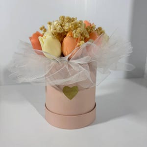 Candle Flower Bouquet Gift Box | Handmade Aromatherapy Gift | Scented Wax Flowers | Ready to Ship | Mother’s Day | Free Worldwide Shipping