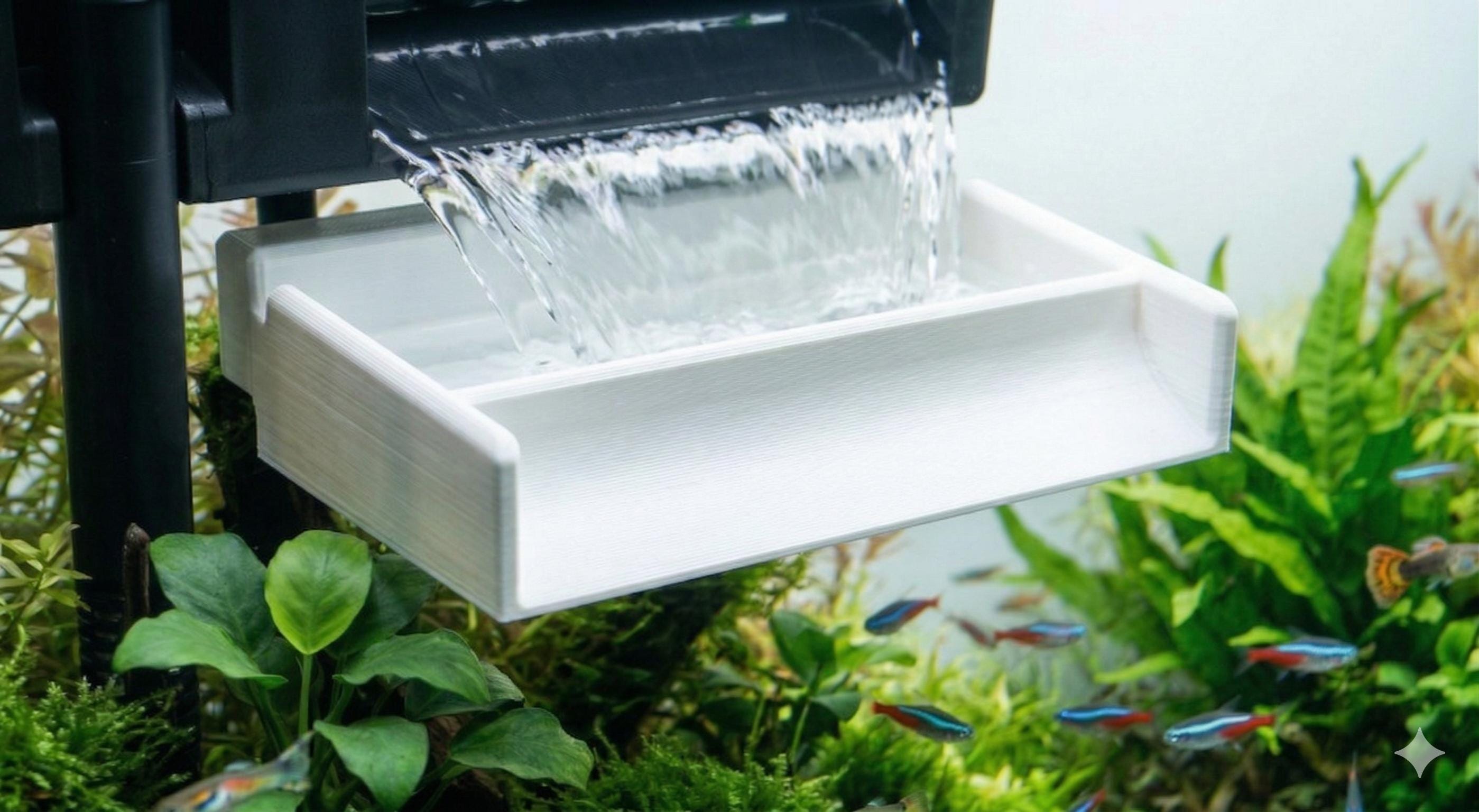 Modular Aquarium Filter Baffle | 2-in-1 Gentle Flow Diffuser for Bettas ...