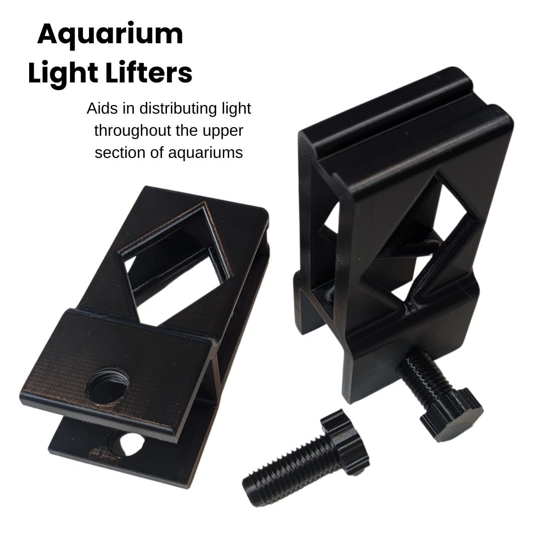 Universal Aquarium Light Risers – Improve Light Spread & Access (set of ...