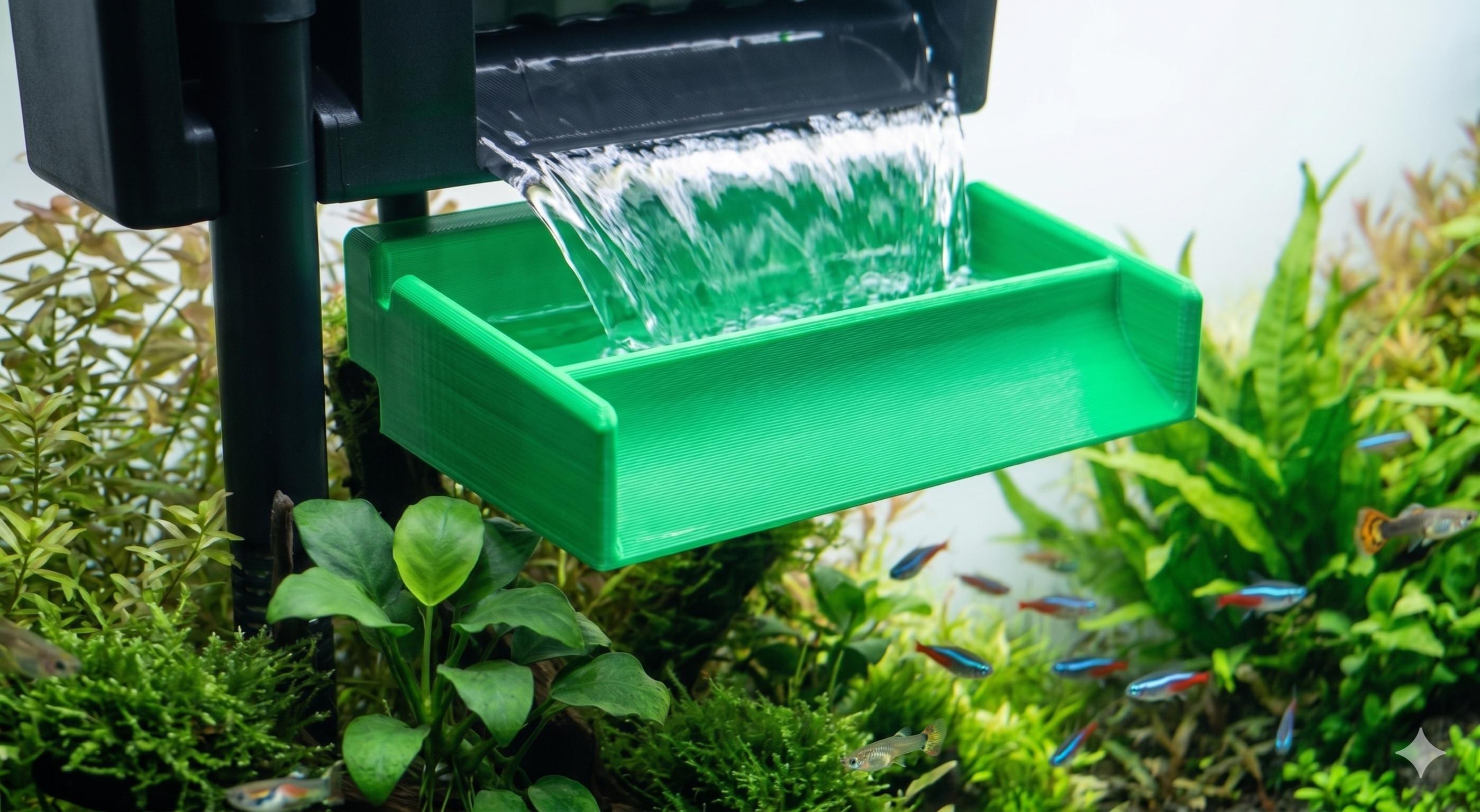Modular Aquarium Filter Baffle | 2-in-1 Gentle Flow Diffuser for Bettas ...