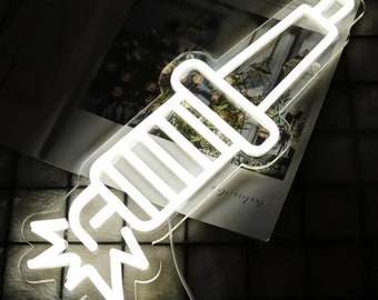 1pc Spark Plugs Neon Sign, Wall Neon Light, man cave garage Led Sign,