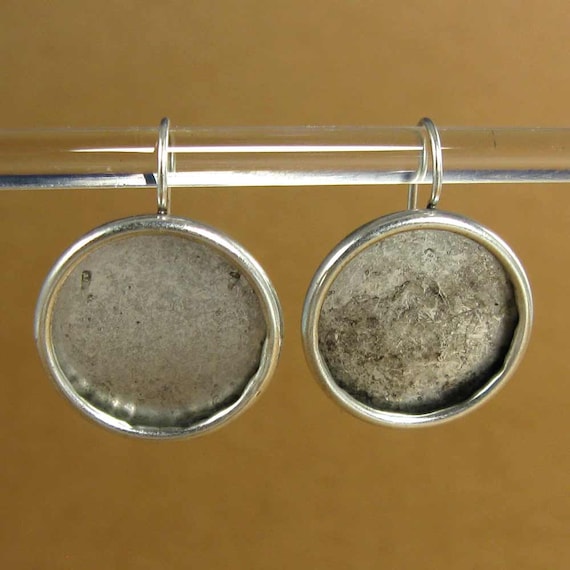 Orecchini a cerchio da 12 mm, in argento Sterling 925 rodiato, rotondi, semplici, da donna e da uomo