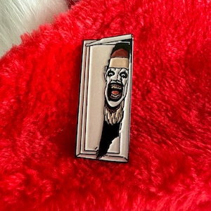 Santa Clown Enamel Pin