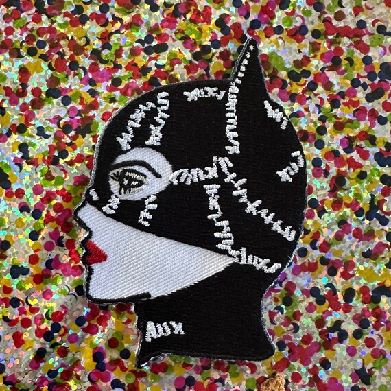 Catwoman Iron on Patch - Etsy
