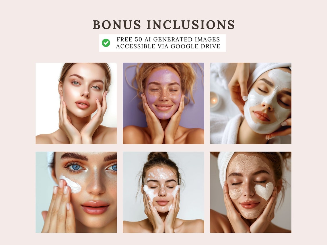 Canva Sales Page Template Canva Website Template Esthetician Landing