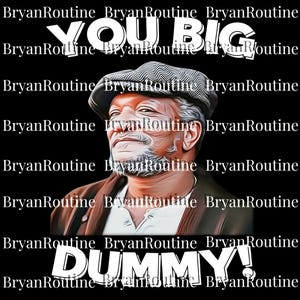 Fred Sanford Png, Sanford and Son, Redd Foxx, Good Times Png, Fred Sanford, You Big Dummy Png, PNG Art File