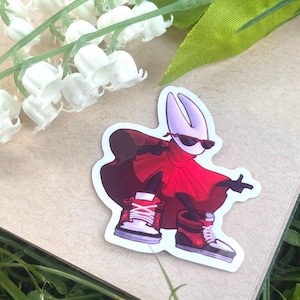 Hollow Knight Silksong Hornet Drip Sticker