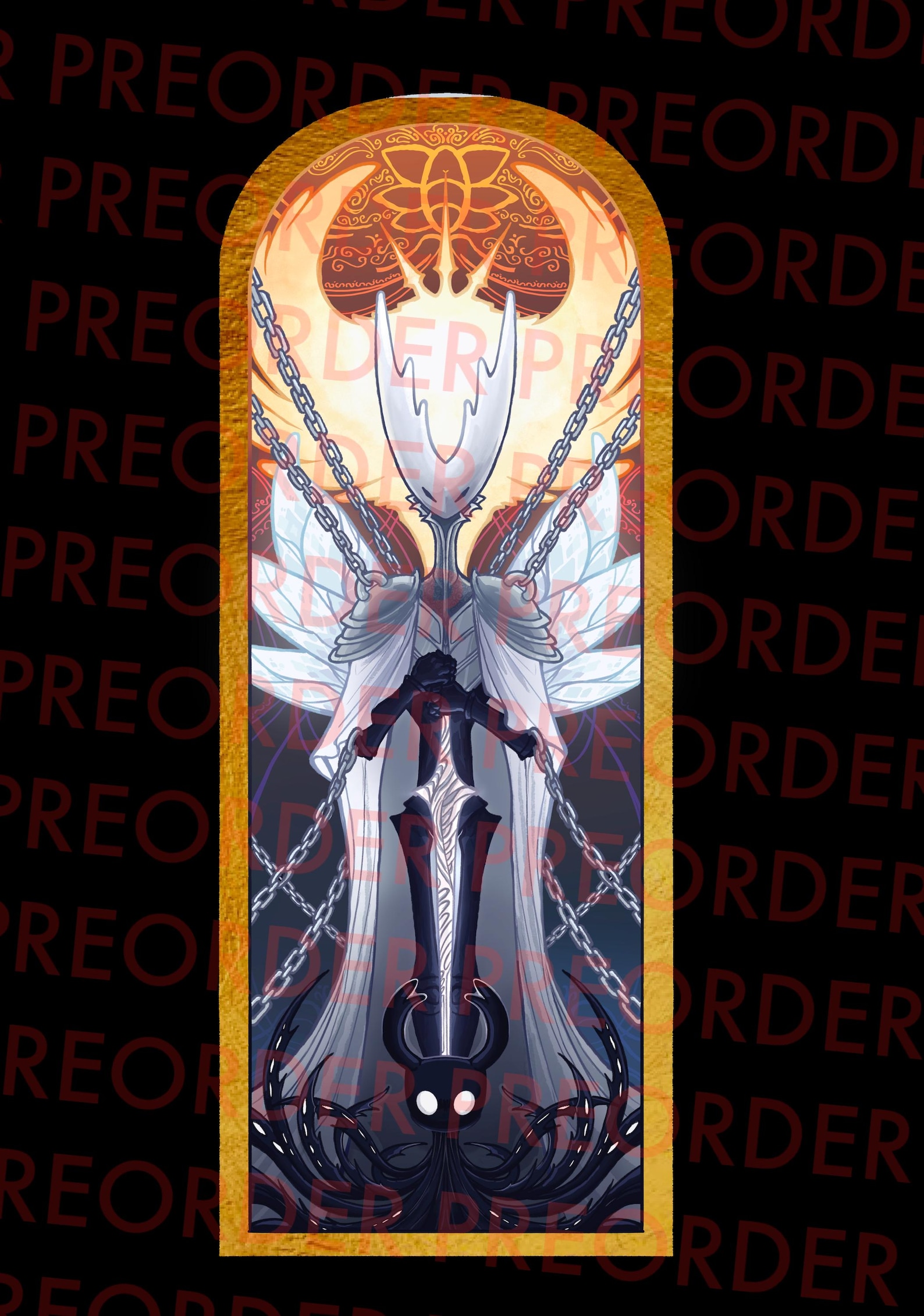 Pure Vessel / The Hollow Knight Keychain w/ Tassel\