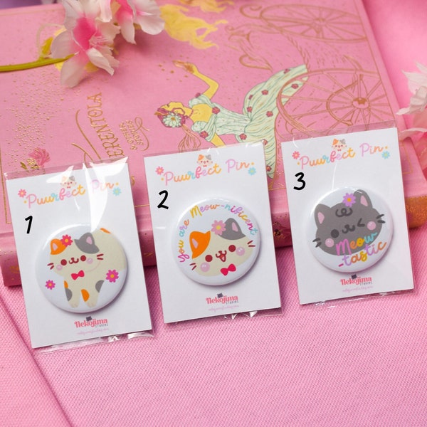 Button Pins - Etsy