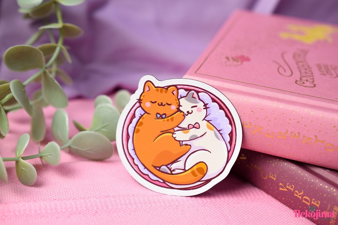 Cute Cat Sweet Dreams Cat, Cute Fridge Kawaii