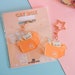Kawaii acrylic charm Cat Box • cute cat keyring • cute acrylic charm keychain 