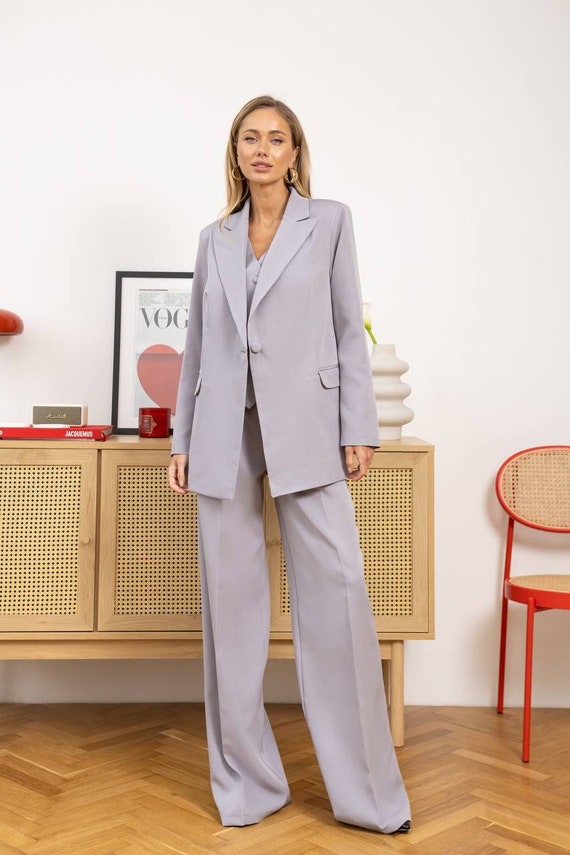 Traje mujer oversize hotsell