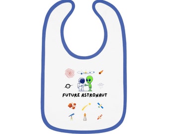 Baby Bib | Baby clothing | Future Astronaut bib | Space | Drooling | Baby Meals | Baby feed