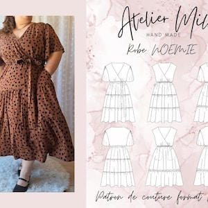 Summer Dress Pattern - NOEMIE Dress Pattern - Sewing Pattern - PDF Dress Pattern - Women's Sewing Pattern - Easy Sewing Pattern - Pattern