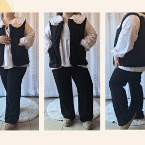 Pattern - VEST Pattern - Sewing Pattern - PDF Pattern - Women's Sewing Pattern - Easy Sewing Pattern - ODETTE Pattern image 5