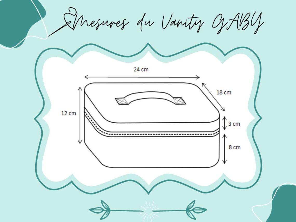 Vanity Pattern Vector Vanity Pattern - GABY Vanity Pattern - Sewing Pattern - PDF Vanity ...