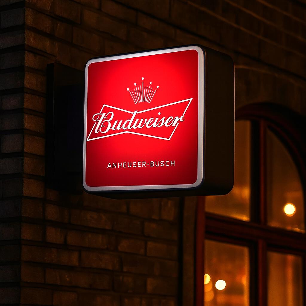 LED照明ブリキ看板 Budweiser Amazon.co.jp: LEDパネル 200x300 バドワイザー 看板 BUDWEISER