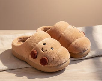 Chausson Dragon Ball Z Homme Chaussons Anime Peluche Hiver - Pantoufles Chaudes Antidérapantes Intérieur/Extérieur Chaussons Peluche Hiver