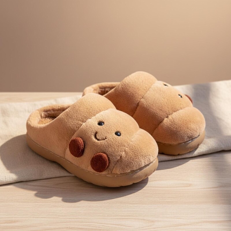 Pantofole Unisex Divertenti In Peluche – Calde E Morbide Per Adulti, Design Originale, Antiscivolo, Regalo Ironico