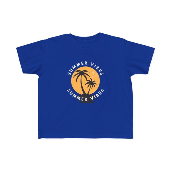 Toddler's Summer Vibes Tee