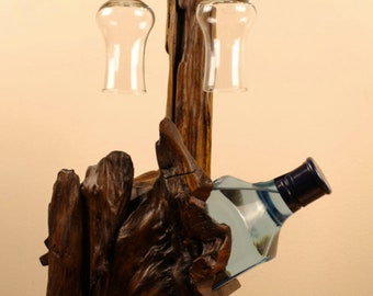 Handcrafted Wooden Wine Rack Elegant Storage for Your Favorite Bottles