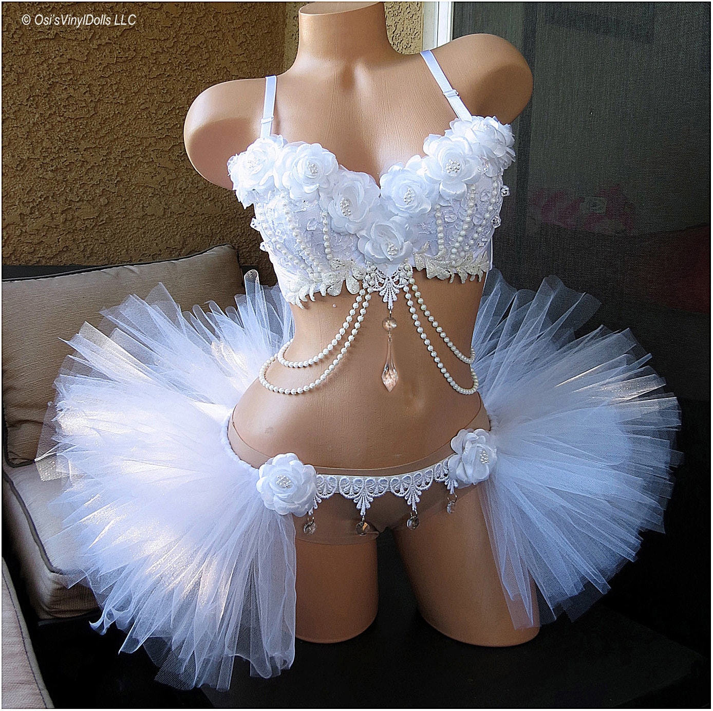 Rave Outfit Bustier Top Crystal Gemstone Festival Clothing Bridal  Bachelorette Party Corset Top Rave Clothing Disco Outfit 