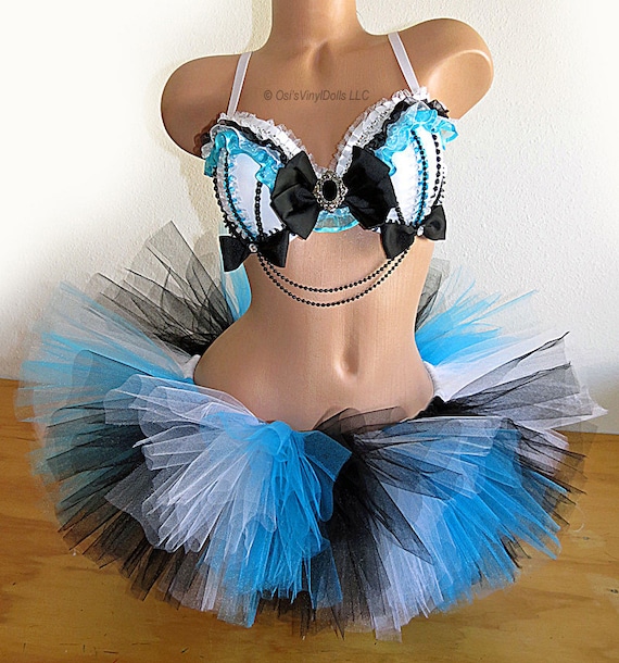 Alice in Wonderland Rave Bra – VinylDolls