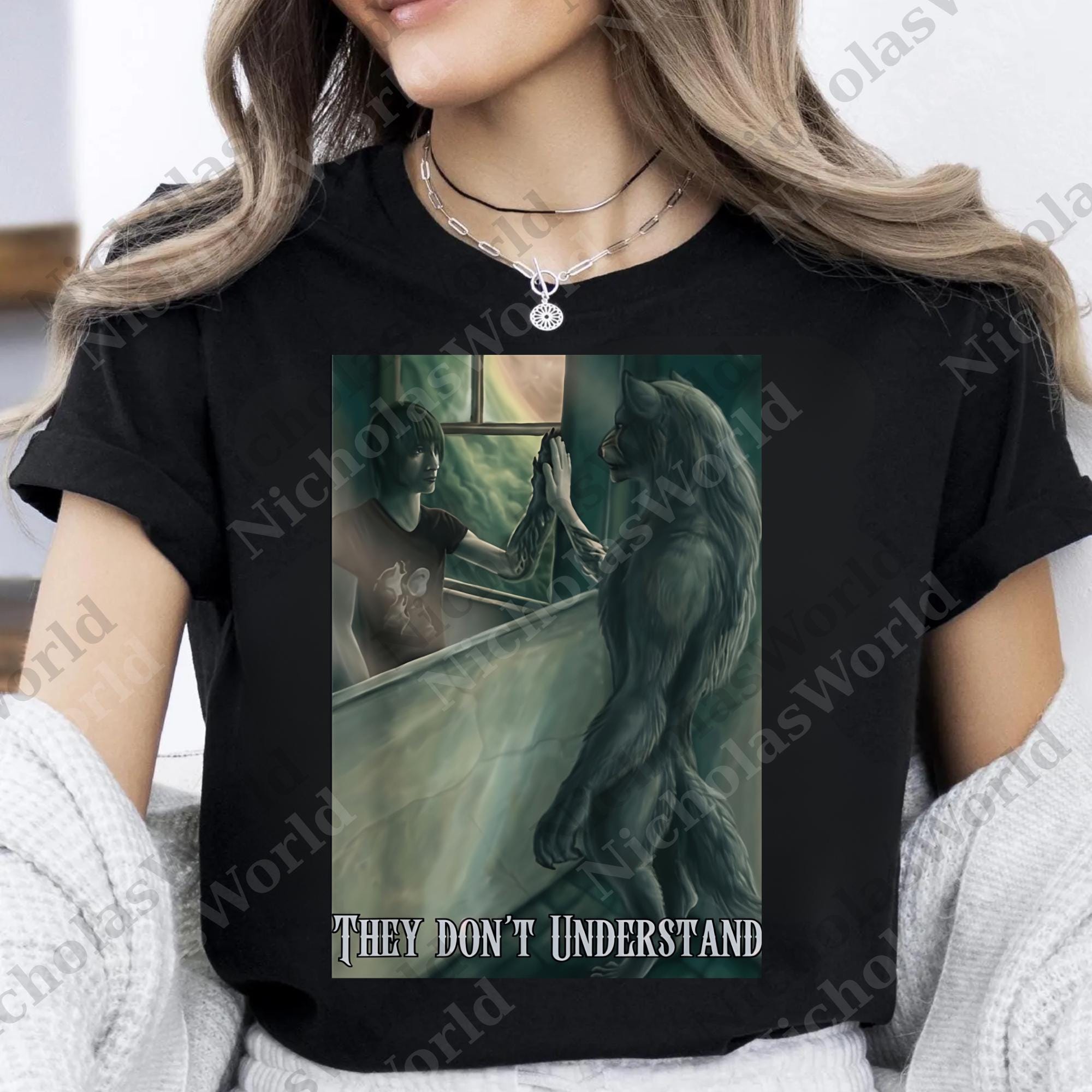Wolf Ripping Shirt Meme - Etsy UK