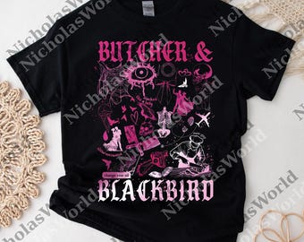 Butcher and Blackbird png, Butcher and Blackbird Digital, Dark Romance Social Club, Bookish png, Dark Romance Smut Gift