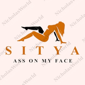 Funny Sit On My Face png 2-Sided, Men's Men's Digital, Adult Humor Jokes png, Digital File