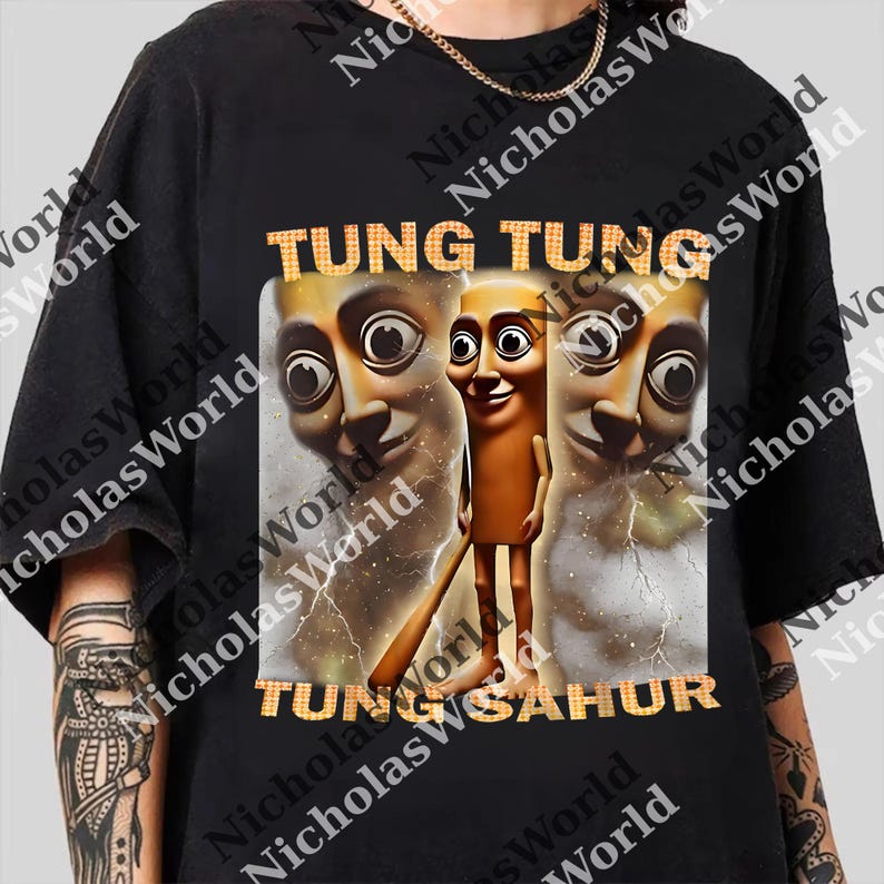 Tung Tung Tung Sahur Png, Funny Bootleg Png, Italian Brainrot Png ...